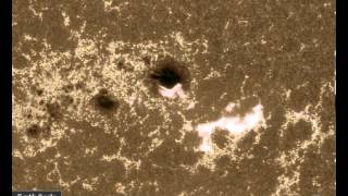 Giant sunspot AR1944 -Solar Flare X1.2 Jan. 7 , 2014