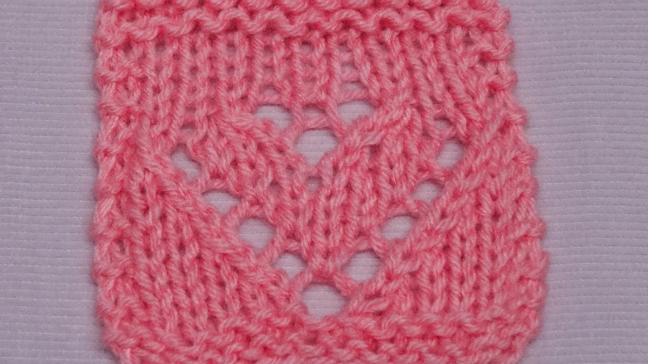 Lace-Herz - Lace-Heart - Strickmuster - Knitting Pattern ...