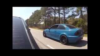 2013 Subaru WRX VS BMW M3 (highway pulls)