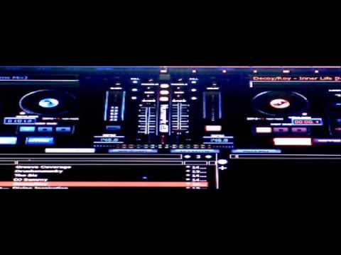 Virtual DJ-Numark total control-T.K.MK1000 skin - YouTube