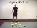 Thumbnail 1 for Agility Dot Drill Footwork Drill Exercise Tips & Ideas Thumbnail 1 for Agility Dot Drill Footwork Drill Exercise Tips & Ideas