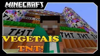 Minecraft - TNT'S VEGETAIS!! Farming Extreme Mod Showcase!