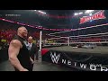 Dean Ambrose confronts Brock Lesnar during their WWE Fastlane contract signing: Raw, Feb. 8, 2016