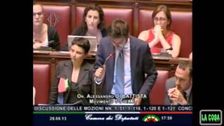 Alessandro Di Battista e il PD, il partito "derogatico"