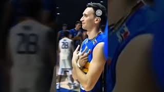 Michieletto–Romanò ft. Thuram–Lautaro 🫡🙅‍♂️??@volleyballworld #Shorts