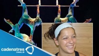 Muere trapecista en pleno show del Cirque du Soleil / Die aerialist in full Cirque du Soleil show