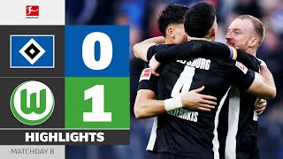 Close Win For Wolfsburg! | HAMBURGER SV — VFL WOLFSBURG | Highlights | Matchday 8 – Bundesliga 25/26