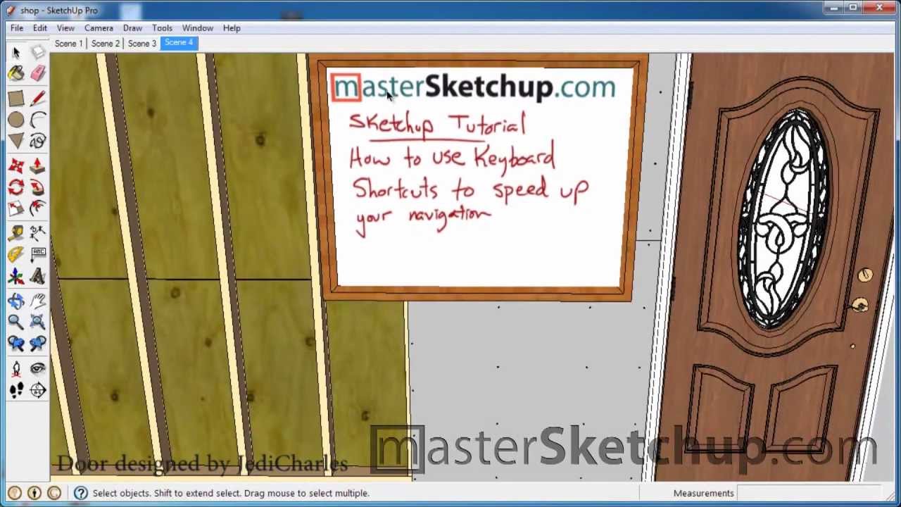 google sketchup keyboard shortcuts not working