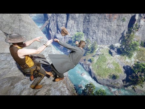 Red Dead Redemption 2 PC 60FPS - Funny & Brutal Moments Vol. 47 (Euphoria Ragdolls)