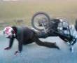 Yamaha SR 125 Stoppie