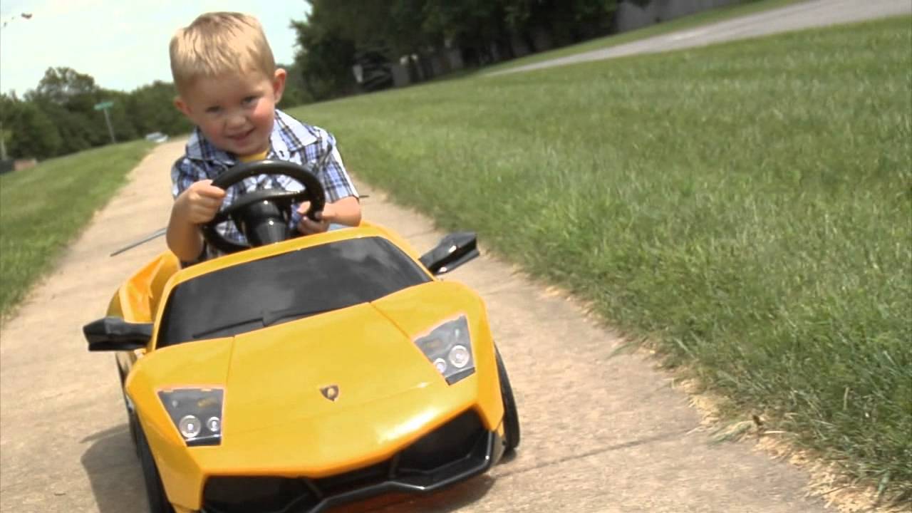Kalee Lamborghini Kid Car - YouTube