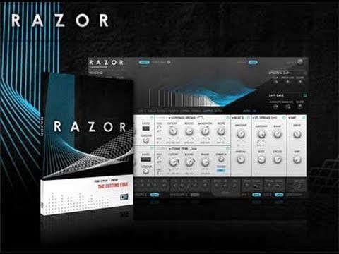 Native Instruments Razor Vst Plug-In On Maschine 1.6 - YouTube