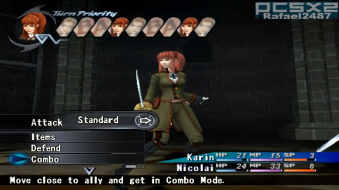 shadow hearts pcsx2 fusions not showing