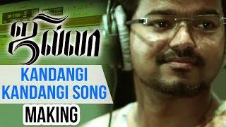 making of kandangi song on jilla