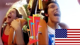 Nuevos Gritos en Six Flags Magic Mountain de Los Angeles California | Los Polinesios Vlogs