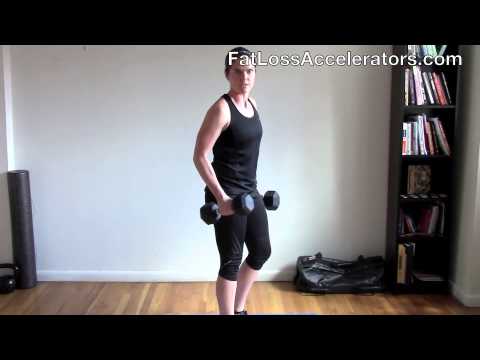 World's BEST Fat Burning Workout (using just a pair dumbbells)