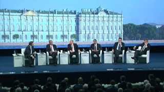 Answer to a question at St Petersburg International Economic Forum session