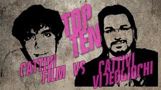 TOP TEN (in progress): Cattivi dei Videogiochi Vs Cattivi dei Film (feat. TroppTen)