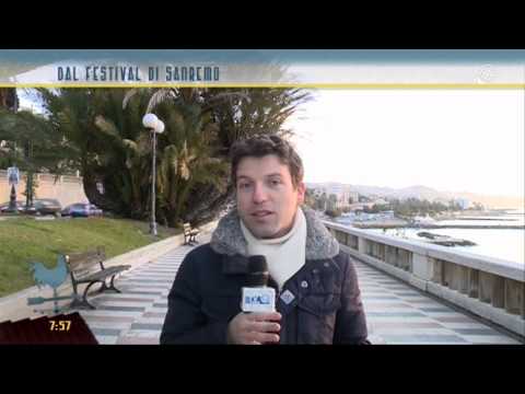 Dal lungomare di Sanremo intervista a Carlo Conti