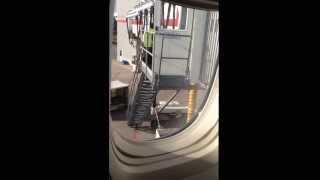 Air Canada baggage fail 20 ft bag toss in Toronto