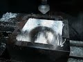 Sphere in cube CNC milling