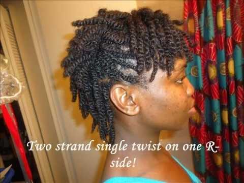 Natural Hair Styles : 4C hair - YouTube