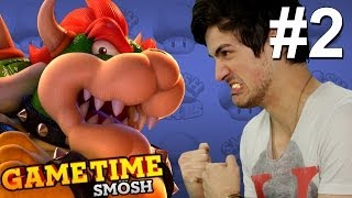 WE FIGHT BOWSER IN MARIO 3D WORLD (Gametime)