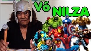 VÓ NILZA - UNIVERSO MARVEL