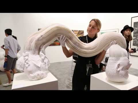 sculpture sur papier