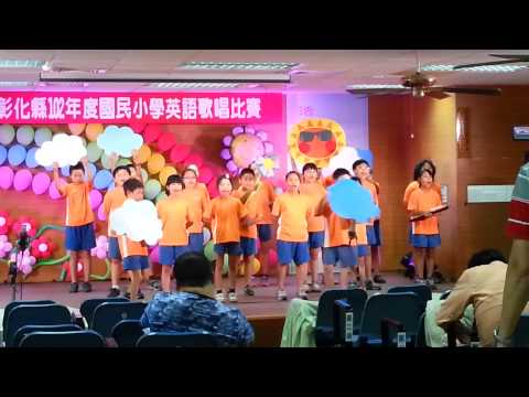 崙雅國小102學年度四年二班參加英語歌唱比賽 pic