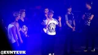 130616 Super Junior Super Show 5 in Hong Kong - Ryeowook's 귀요미 & Eunhyuks Giraffe imitation