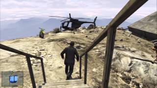 【GTA5】登山者を山頂から叩き落とす！