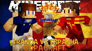 França Vs Espanha - Copacraft Minecraft