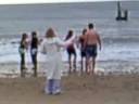 Running in the sea for children in need 2k8