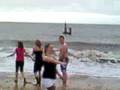 Running in the sea for children in need 2k8