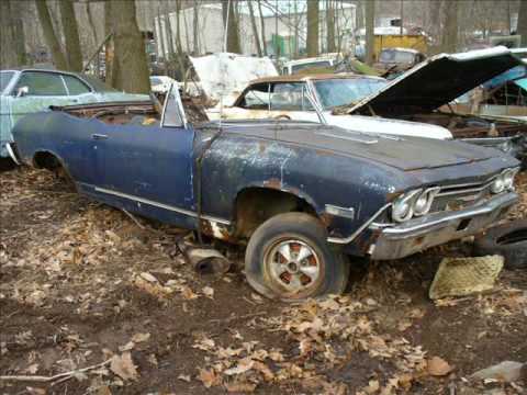 Old cars in junk yards #4 - YouTube