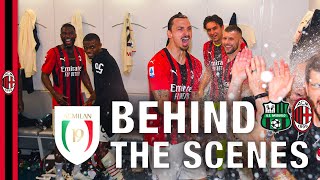 Behind The Scenes: Sassuolo v AC Milan | WeTheChamp19ns