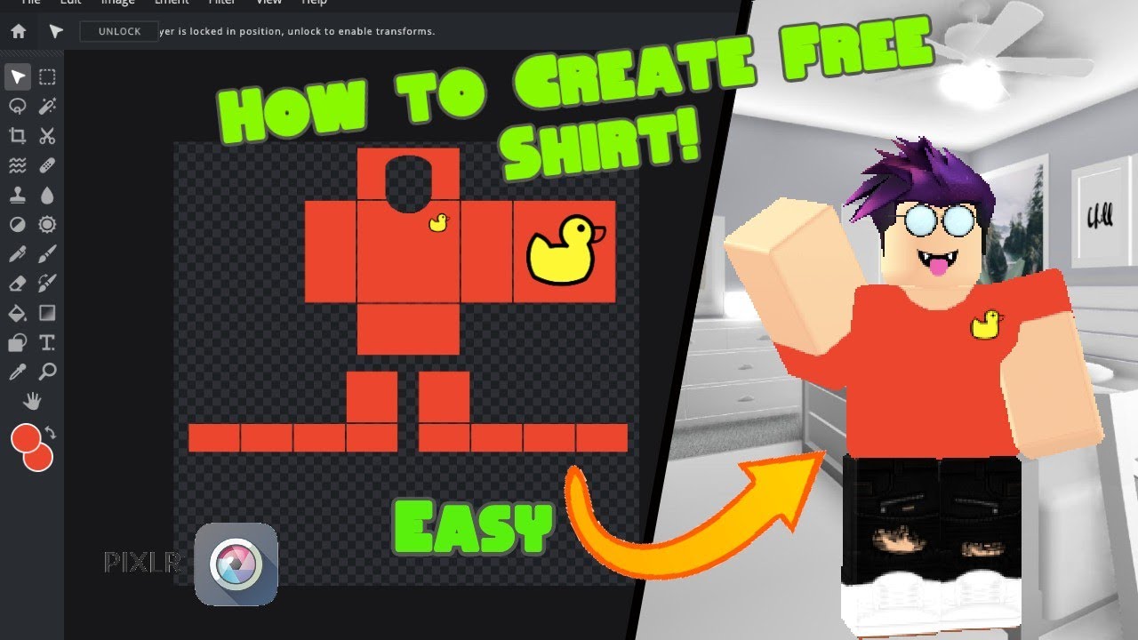 How To Make A Shirt On Roblox 2019 Easy