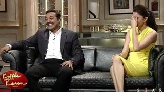 Anushka Sharma's LIP JOB DISASTER REVEALED with Anurag Koffee with Karan 9th February 2014 EPISODE