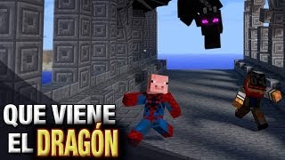 QUE VIENE EL DRAGÓN! | MINECRAFT MINI JUEGOS