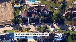 LAPD Raids Justin Bieber Home After Egging Incident Reaction