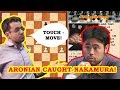 Aronian caught Nakamura on the chess rule "touch - move!" https://youtu.be/PouqYGgVyTc