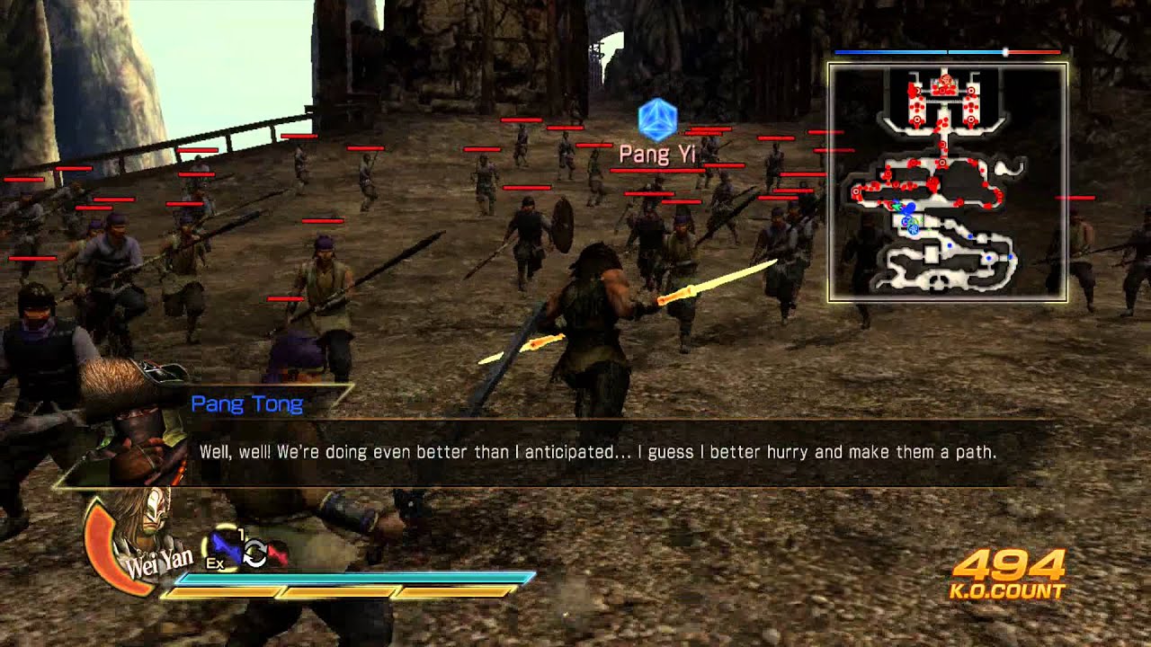 dynasty warriors 8 weapons hypotheicals on or off