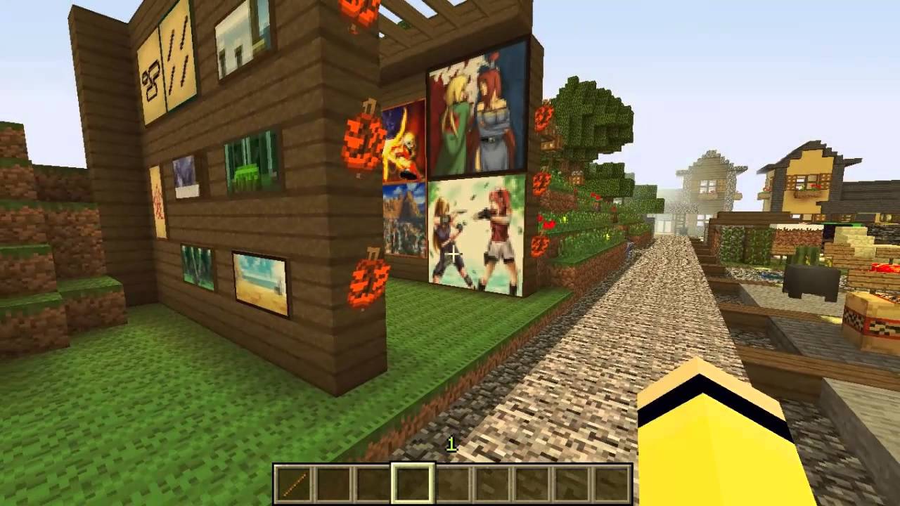 Minecraft 1.5] Naruto Texturepack Vorstellung [HD] - YouTube