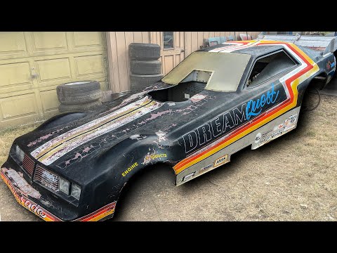 Vintage Funny Car Body Found and Documented - Hot Rod Hoarders Ep. 10