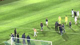 Napoli-Swansea 27-02-14 3-1 Gol Inler Live in HD dalla Curva B