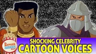 Shocking Celebrity Cartoon Voices!