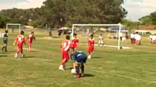 9 year old Beckham Free Kick