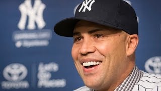 New York Yankees introduce Carlos Beltran