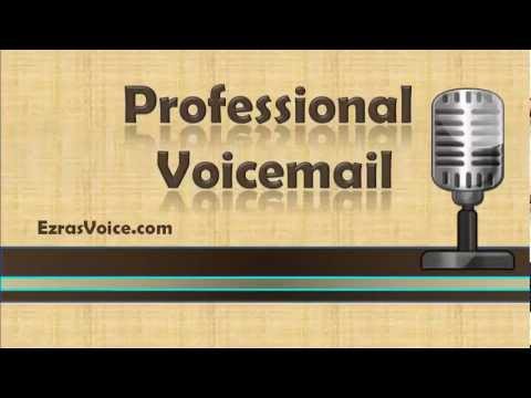 professional voicemail greeting examples